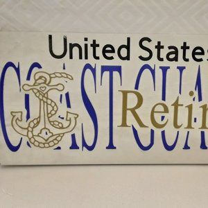U.S. Coast Guard Ceramic Tile